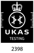 UKAS testing 2398 accreditation